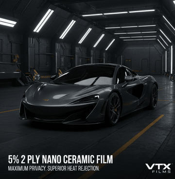 VTX Pro Nano-Ceramic | 5% VLT (2-Ply) - VTX FILMS 